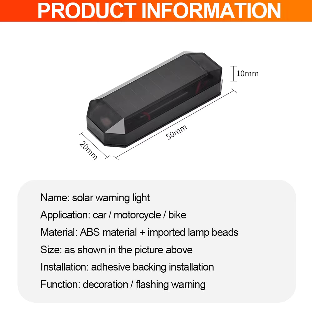 Apex Ride 12V Vehicle Warning Light